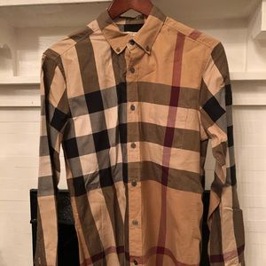 Burberry long sleeve button up